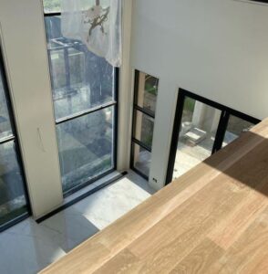 4 Office wooden floor sanding